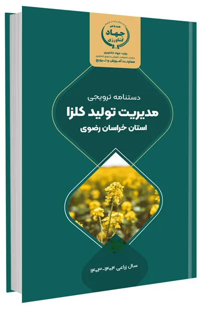 دانلود مجموعه جامع آموزش زراعت کلزا 3 کتاب مدیریت تولید کلزا در استان خراسان رضوی
