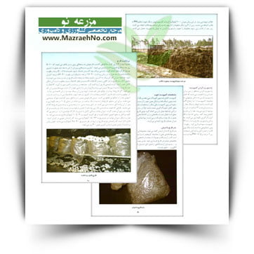 کتاب تولید قارچ خوراکی دکمه ای با استفاده از ضایعات