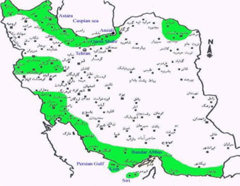  پتانسیل استحصال رطوبت هوا در پهنه کشور