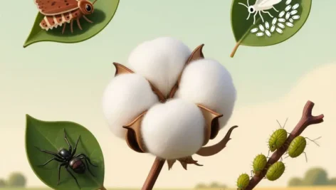 انواع آفات پنبه را بشناسید