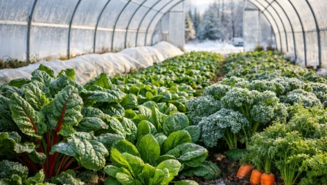 کاشت سبزیجات زمستانه در ایران | تقویم کاشت، برداشت و نکات عملی برای فصل سرد