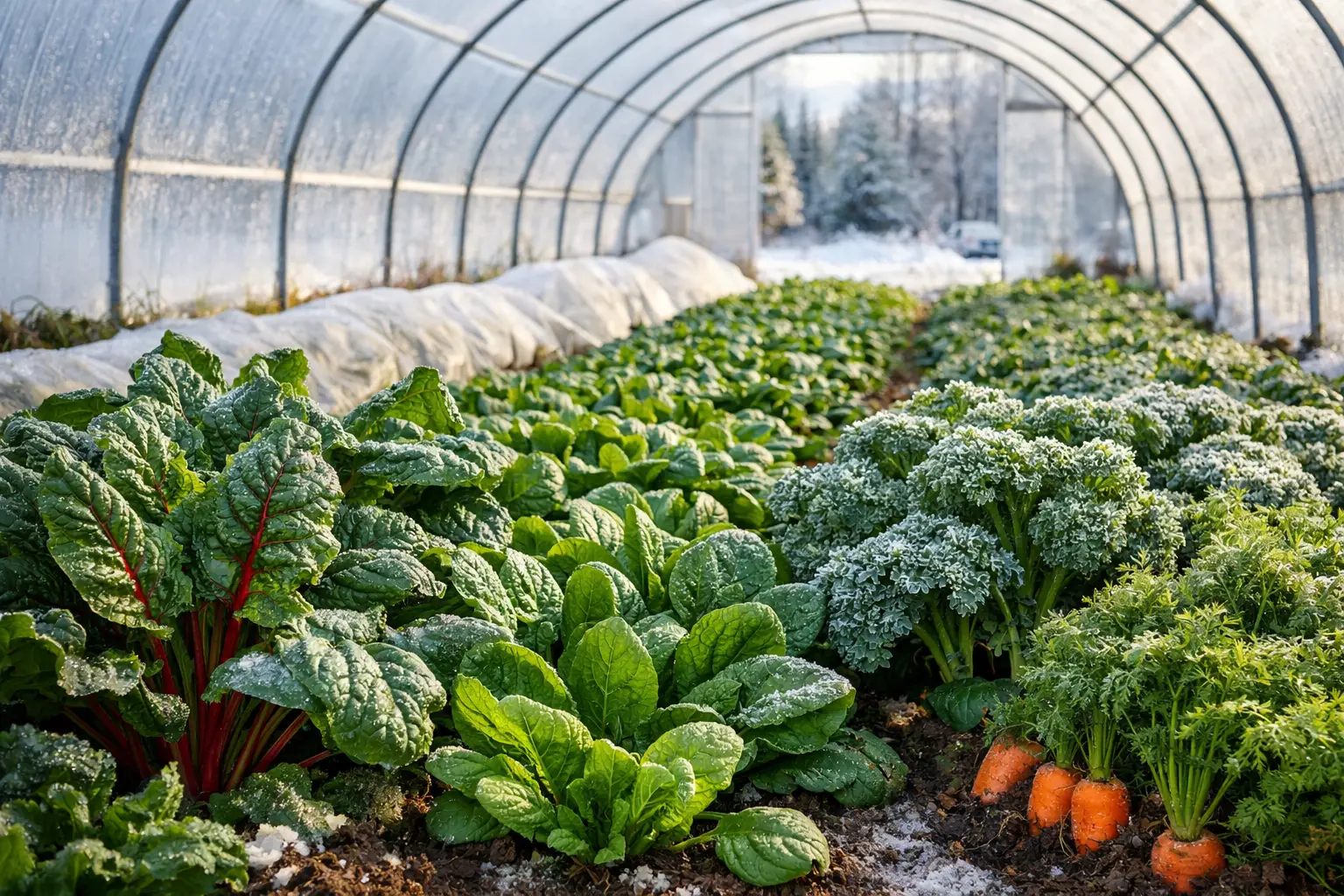 کاشت سبزیجات زمستانه در ایران | تقویم کاشت، برداشت و نکات عملی برای فصل سرد