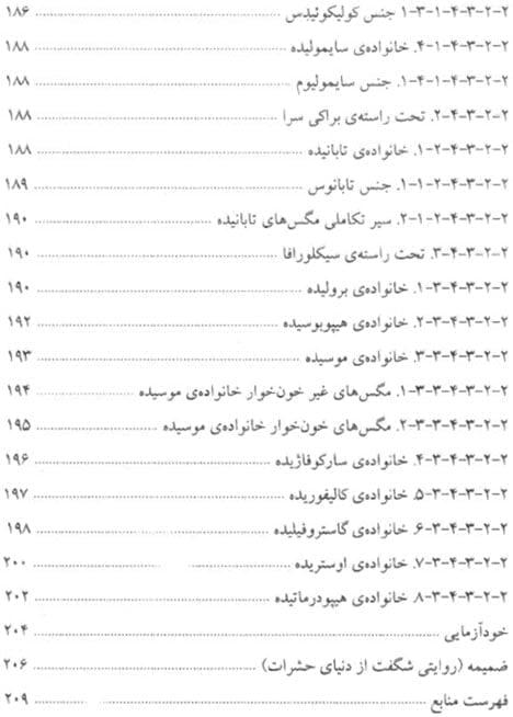 فهرست مطالب کتاب